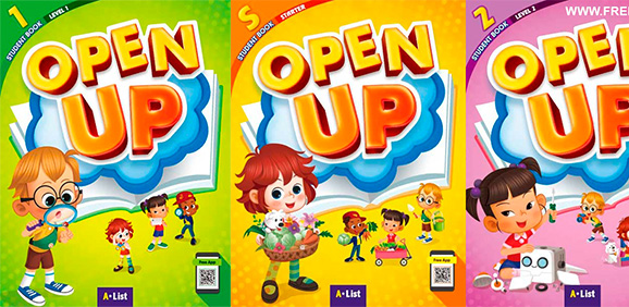 OPEN UP - KINDERGARTEN ENGLISH COURSE