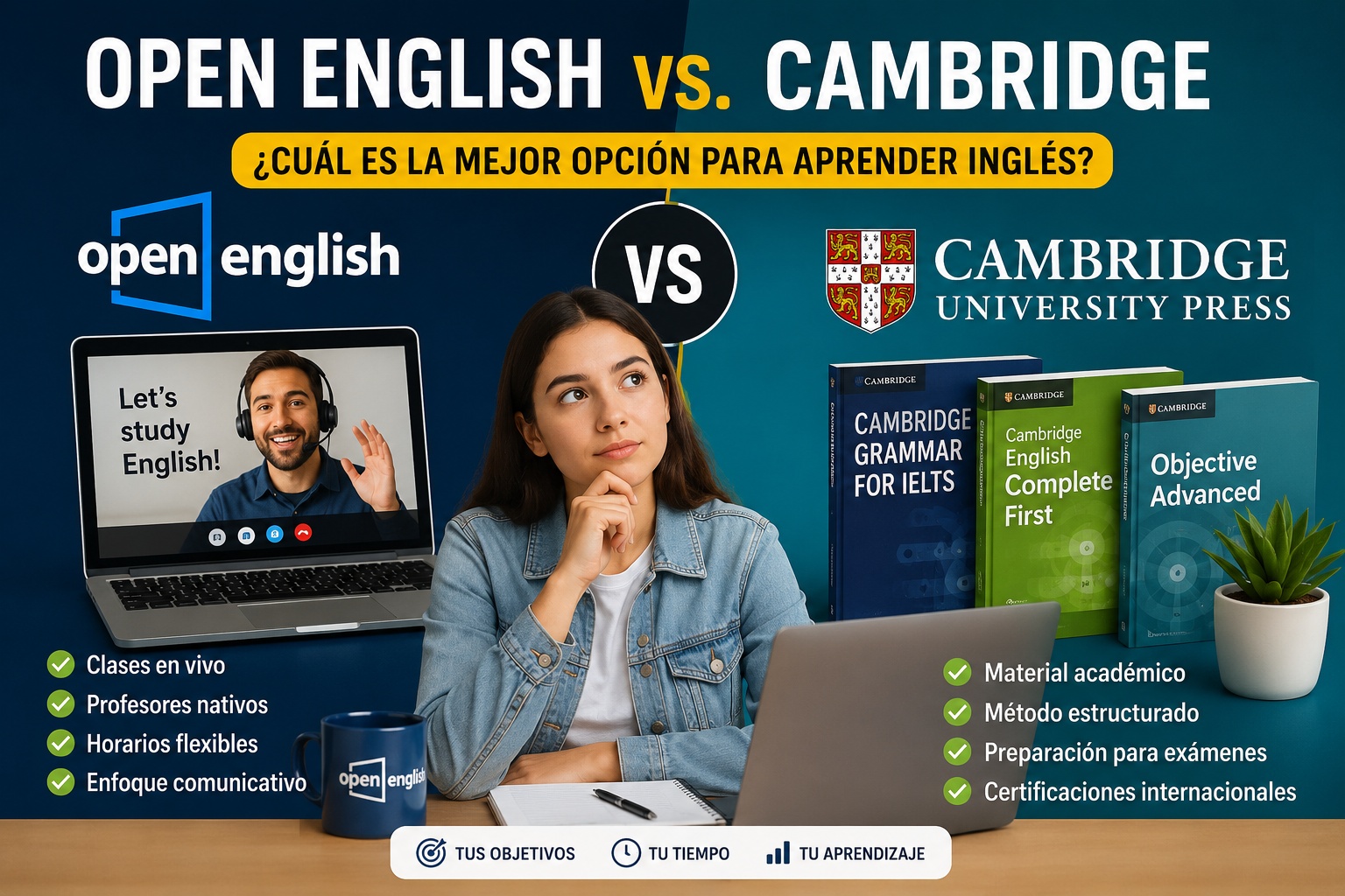 Open English vs. Cambridge: Which Is the Best Option for Learning English?